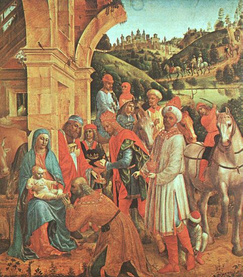 FOPPA, Vincenzo The Adoration of the Kings dfg oil painting picture